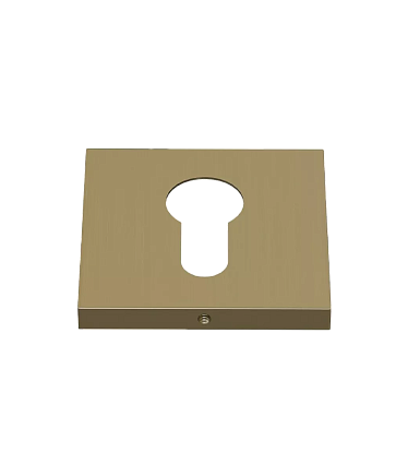 Накладки на ключевой цилиндр Накладка под цилиндр Pallini COSMO PAL-COS-KH-S Roman Brass 